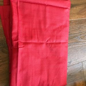 Thermaback Light Blocking Curtain Red